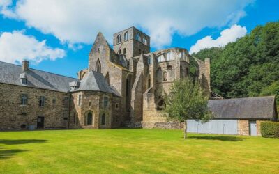 L’abbaye de Hambye, Hambye, Manche, Basse-Normandie