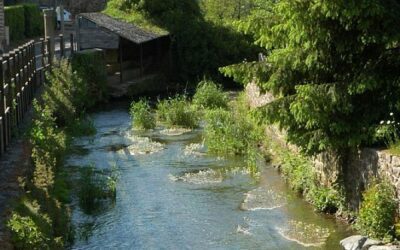 Le quartier de la Planche, Gavray-sur-Sienne, Manche, Basse-Normandie