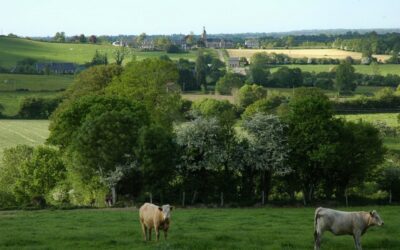 Le village pittoresque de La Haye Comtesse, Gavray-sur-Sienne, Manche, Basse-Normandie