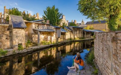 Les lavoirs du bord de Sienne, Villedieu-les-Poêles-Rouffigny, Manche, Basse-Normandie
