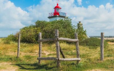 Phare de la Pointe d’Agon, Agon-coutainville, Manche, Basse-Normandie